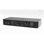 i-tec Universal Intelligent Dual Display Docking Station, Power Delivery 100W