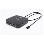 i-tec USB-C Dual HDMI Docking Station, Power Delivery 100W