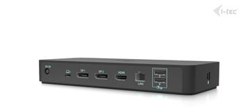 i-tec USB-C Intelligent Triple Display Docking Station, Power Delivery 100W