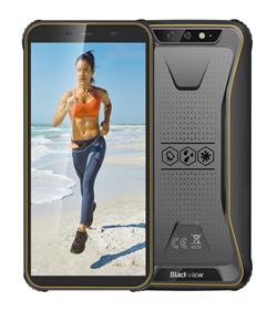 iGET Blackview GBV5500 Plus Yellow odolný telefon, 5,5" HD+, 3GB+32GB, DualSIM, 4G, 4400mAh, NFC