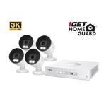 iGET HGDVK83304 - Kamerový 3K set, 8CH DVR + 4x kamera 3K, zvuk, LED, SMART W/M/Andr/iOS