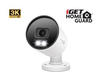 iGET HGPRO858 - CCTV 3K kamera, SMART detekce, IP66, zvuk, IR noční přísvit 40m, LED přísvit 30m