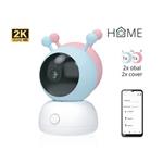 iGET HOME Camera CS2 Baby - WiFi 2K IP kamera a chůvička, noční vidění, audio, 2x obal, teplota