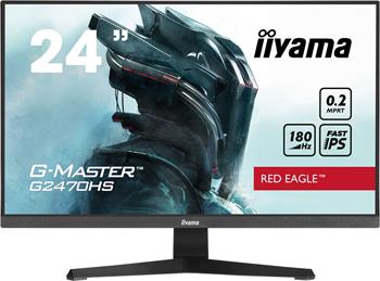 iiyama G-Master/G2470HS-B1/23,8"/IPS/FHD/180Hz/0,2ms/Black/3R