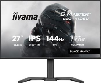 iiyama G-Master/GB2741QSU-B1/27"/IPS/QHD/144Hz/1ms/Černá/3R