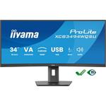 iiyama ProLite/XCB3494WQSU-B1/34"/VA/wQHD/120Hz/0,4ms/Black/3R