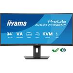 iiyama ProLite/XCB3497WQSNP-B1/34"/VA/wQHD/120Hz/0,4ms/Black/3R