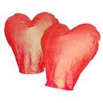 PRIME Love Heart Flying Lantern (set of 2pcs)