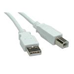 USB 2.0 kabel A-B, 0,8m