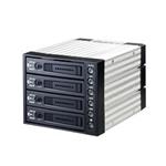 Jou Jye Backplane pro 3.5" 4x SATA/SAS HDD do 3x 5,25" black