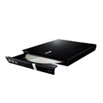 ASUS DVD Writer SDRW-08D2S-U LITE/BLACK, External Slim DVD-RW, black, USB