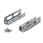 Držák harddisku 3,5" (v 5,25" pozici) kovový, pár