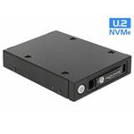 Delock Výměnný rámeček 3.5” pro 1 x 2.5” SSD U.2 NVMe nebo HDD nebo SSD SATA nebo SAS