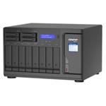 QNAP TVS-h1288X-W1250-16G (Xeon 3,3GHz, ZFS, 16GB ECC RAM, 8x 3,5"+ 4x 2,5", 2x M.2 NVMe, 4x 2,5GbE)