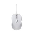 ASUS MU101C/Kancelářská/Optická/3 200 DPI/Drátová USB/Bílá