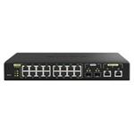 QNAP řízený switch QSW-M2116P-2T2S (16x 2,5GbE PoE+ RJ45 / 2x 10GbE RJ45 PoE++ / 2x 10GbE SFP+)