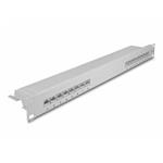 Delock Spojovací panel, rozměr 19”, 16 portů, Cat.6A, 1U, šedá