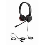 Jabra Evolve 30 II/Stereo/Jack/Drát/Černá