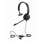 Jabra Evolve 30 II/Mono/Jack/Drát/Černá