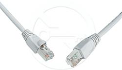 Solarix Patch kabel CAT6 UTP PVC 5m šedý s hrdlem C6-114GY-5MB