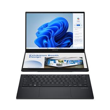 ASUS Zenbook Duo 14 OLED/UX8406MA/U9-185H/14"/2880x1800/T/32GB/2TB SSD/Arc Xe/W11P/Gray/2R