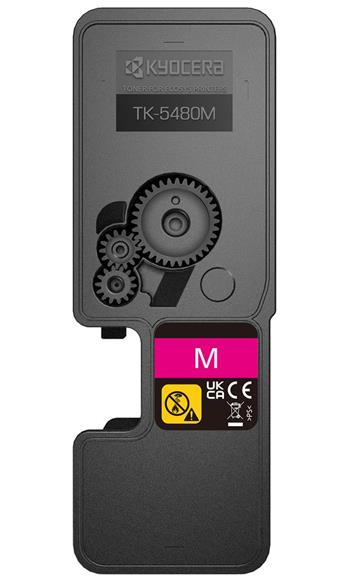 Kyocera toner TK-5480M magenta na 1 250 A4 (při 5% pokrytí), pro PA2101, MA2101