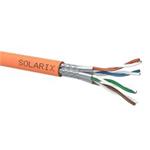 Instalační kabel Solarix CAT7 SSTP LSOHFR B2ca-s1,d1,a1 500m/cívka SXKD-7-SSTP-LSOHFR-B2ca