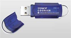 INTEGRAL Courier 16GB USB 3.0 flashdisk, AES 256 bit šifrování, FIPS 197