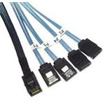 INTEL 450mm Cables with straight SFF8643 to 7-pin SATA connectors