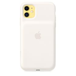 iPhone 11 Sm. Battery Case - WL Charging - White