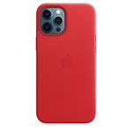 iPhone 12 Pro Max Leather Case wth MagSafe (P.)RED