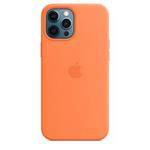 iPhone 12 Pro Max Silicone Case w MagSafe Kumquat