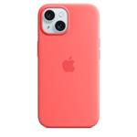 iPhone 15 Silicone Case with MS - Guava