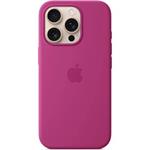 iPhone 16 Pro Silicone Case with MS - Fuchsia