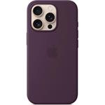 iPhone 16 Pro Silicone Case with MS - Plum