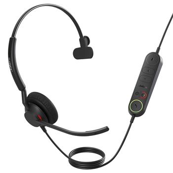 Jabra Engage 40 (Inline Link)/Mono/ANC/USB-C/Drát/Černá