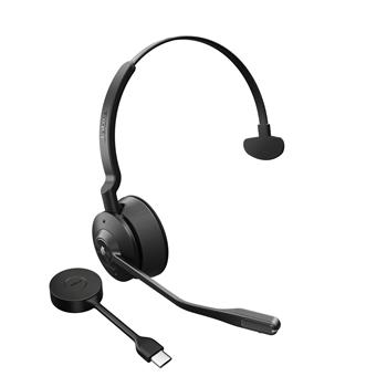 Jabra Engage 55/Mono/USB-C/DECT/Bezdrát/MS/Černá