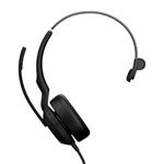 Jabra Evolve2 50/Mono/ANC/USB-C/Drát/BT/Bezdrát/Černá