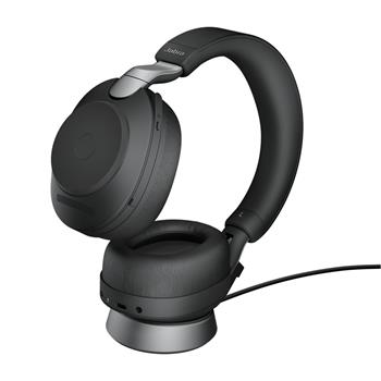 Jabra Evolve2 85/Stereo/ANC/USB/BT/Bezdrát/MS/Stand/Černá