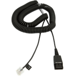 Jabra QD-RJ45, 0,5-2m, coiled - Siemens Open Stage