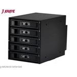 Jou Jye Backplane pro 3.5" 5x SATA/SAS HDD do 3x 5,25" black (anti-vibration)