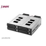 Jou Jye Backplane SATA3/SAS3 4x 2,5"HDD do 5,25" RoHS, 2x fan, 1x minisasHD (SFF-8643), SATA power