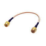 Kabel anténní (redukce) RP-SMA(M) - SMA(M), 0,15m