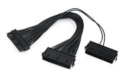 Kabel CABLEXPERT 24pin adaptér (prodloužení umožňující zapojení 2 PSU), 30cm