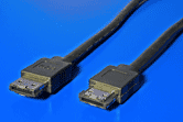 Kabel datový eSATA 6 Gb/s, 0,5m