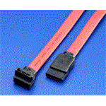 Kabel datový SATA, 0,5m, lomený dolů