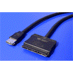 Kabel eSATAp - 22pin SATA, 5/12V, 1m