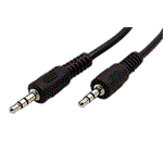 Kabel jack 3,5M - jack 3,5M,  1m