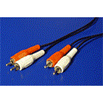 Kabel propojovací 2x cinch(M) - 2x cinch(M), 10m
