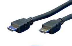 Kabel propojovací HDMI 1.4 HDMI (M) - HDMI (M), 3m, zlacené konektory